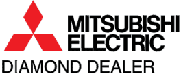 Logo of Mitsubishi Electric Diamod Dealer